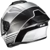 Casco HJC C71 Morix MC5, vista trasera