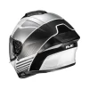 Casco HJC C71 Morix MC5, vista trasera