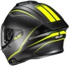 Casco HJC C71 Quez MC3HSF, vista trasera